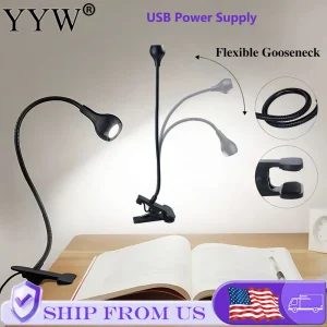 USB LED Table Lamp Reading Book Lights